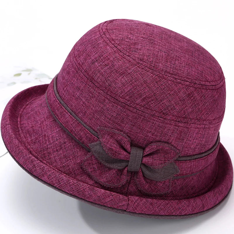 Casual Fishing Cap Women's Sunshade Hat Mom's Cap