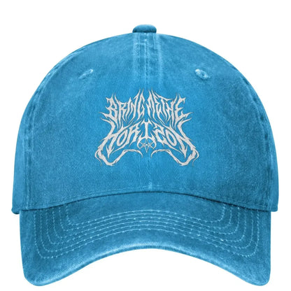 Bring Me The Horizons Brutal Logo Baseball Cap Rock Music Tennis Skate Trucker Hat
