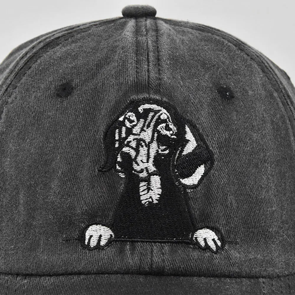 2026 Spring Summer Men Women Baseball Cap Dog Animals Embroidery Snapback Hats