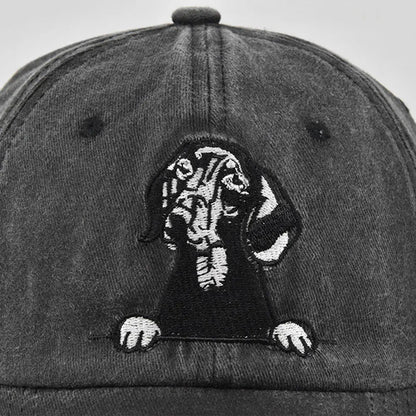 2026 Spring Summer Men Women Baseball Cap Dog Animals Embroidery Snapback Hats
