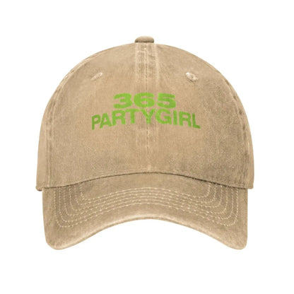 Baseball Cap 365 Party Girl Summer Vintage
