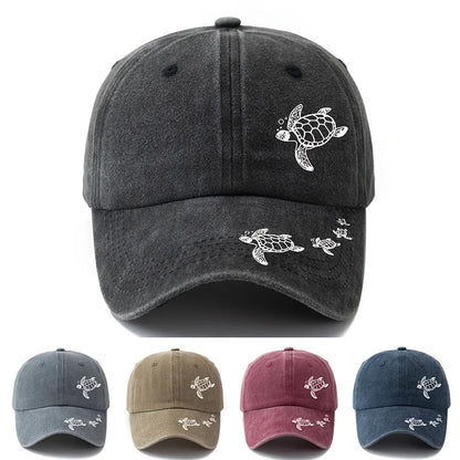 A Stylish Printed Baseball Cap For Both Men And Women