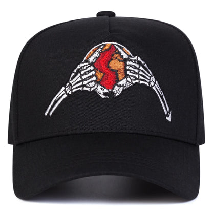 Unisex Personality Embroidery Baseball Caps Spring Autumn