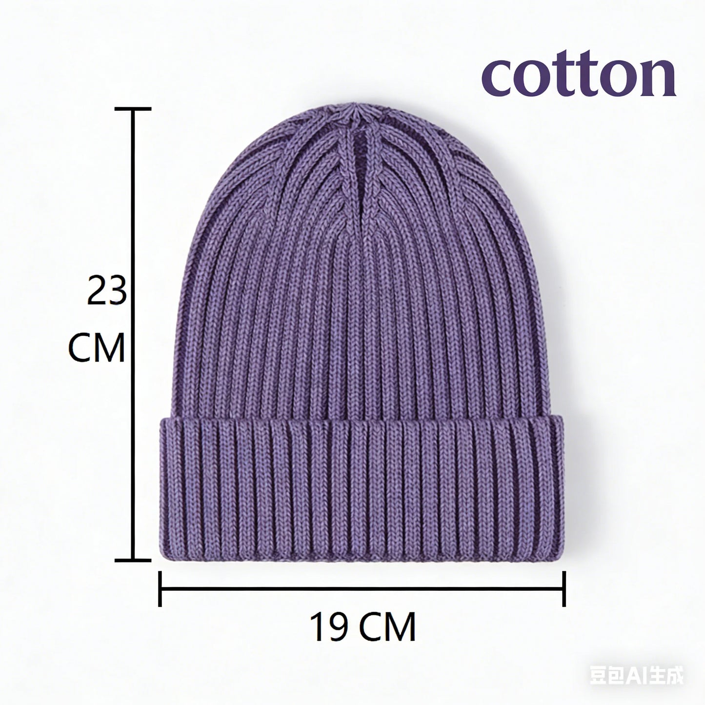 Autumn  Winter Short Warm Melon Hat Men