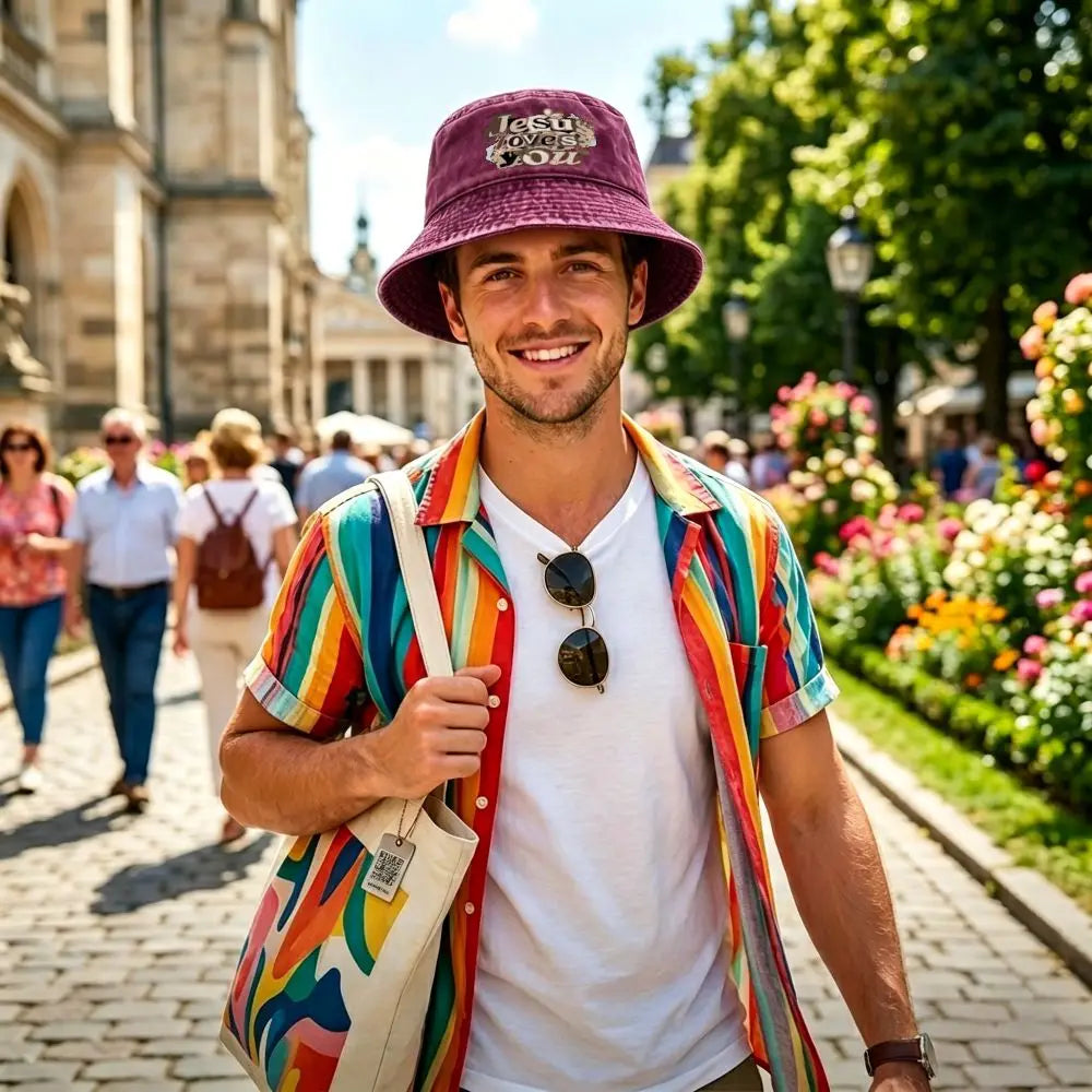Vintage-Washed Bucket Hat