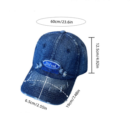 American Retro Washed Denim Baseball Cap