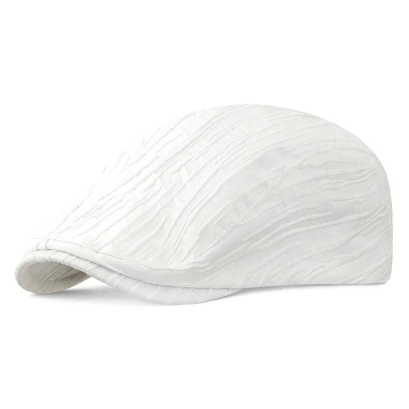 Unisex Retro Bubble Grain Painter Cap