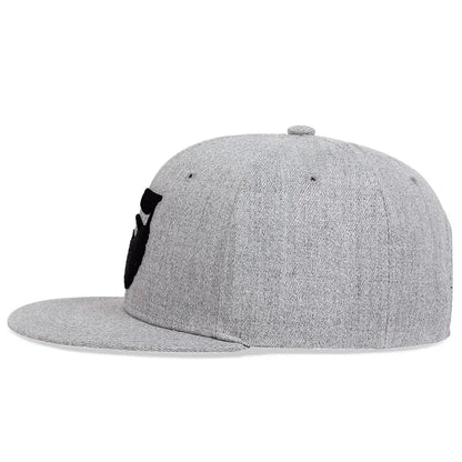 Unisex Beard Old Men Embroidery Hip-Hop Hats Spring Autumn