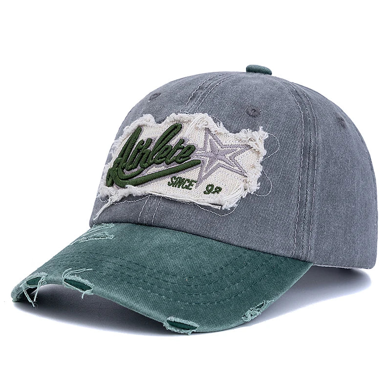 Unisex Baseball Cap Embroidery Athlete Dad Hat For Women Men