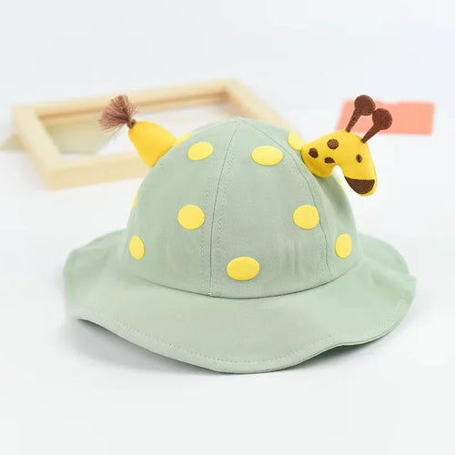 2026 Cute Cartoon Baby Bucket Hat Boys Girls Outdoor Sunshade Fisherman Cap