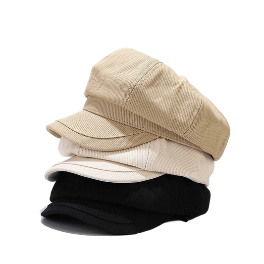 Women's Retro Peaked Ivy Newsboy Paperboy Gatsby Cabbie Painter Cap Hats