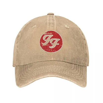 Music F-Foo F-Fighters Band Men Women Baseball Cap