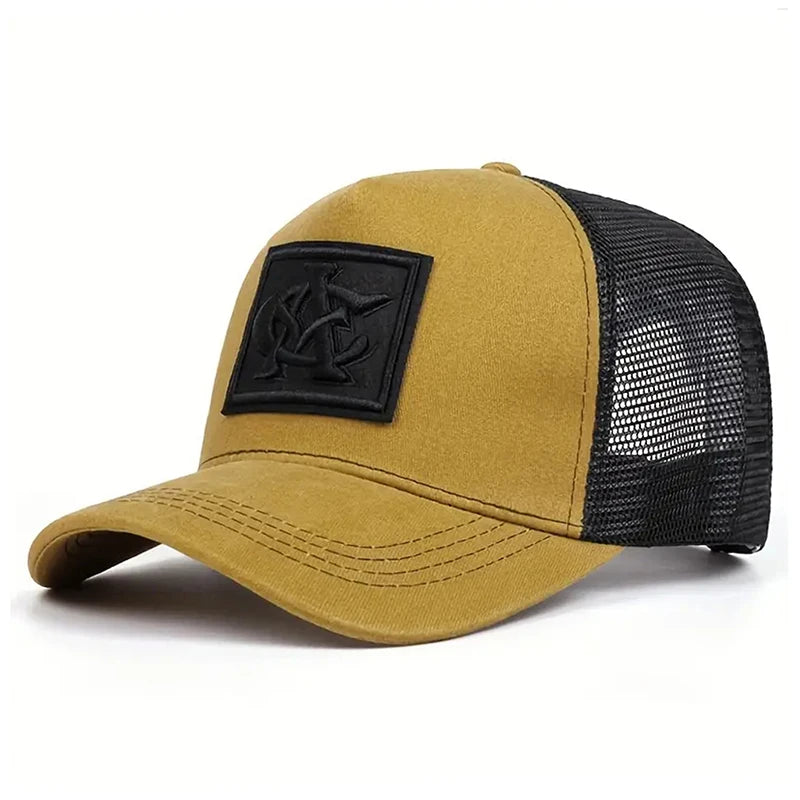 2026 New Breathable Mesh Hat CA Embroidered Baseball Hat