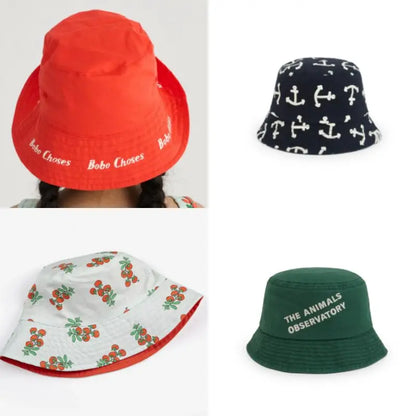 Children's Hat 2026 Boys And Girls Bucket Hat Sun Protection Hat