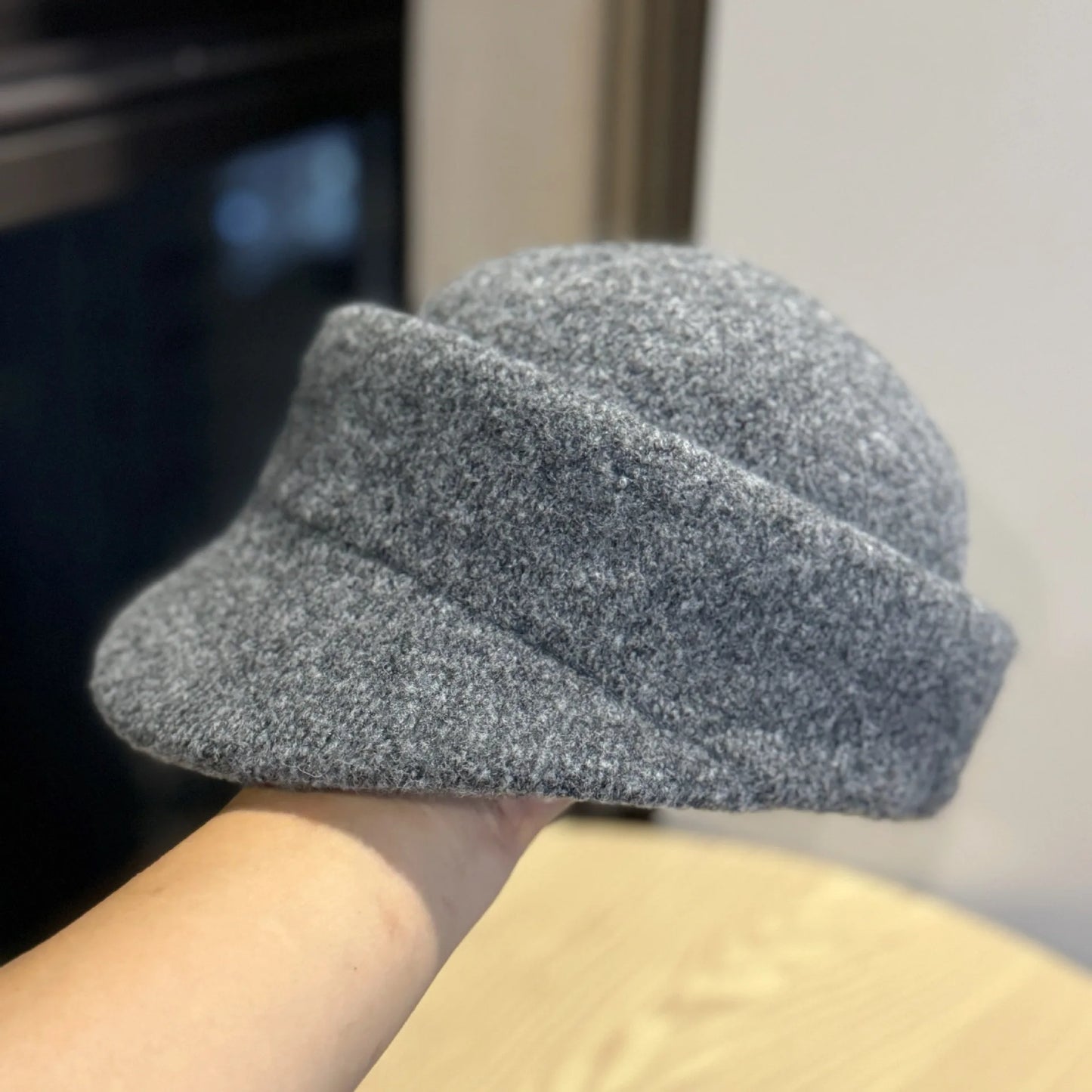 New Ladies Keep Warm Fedoras Hat Winter Knitted Equestrian Hat For Women's British