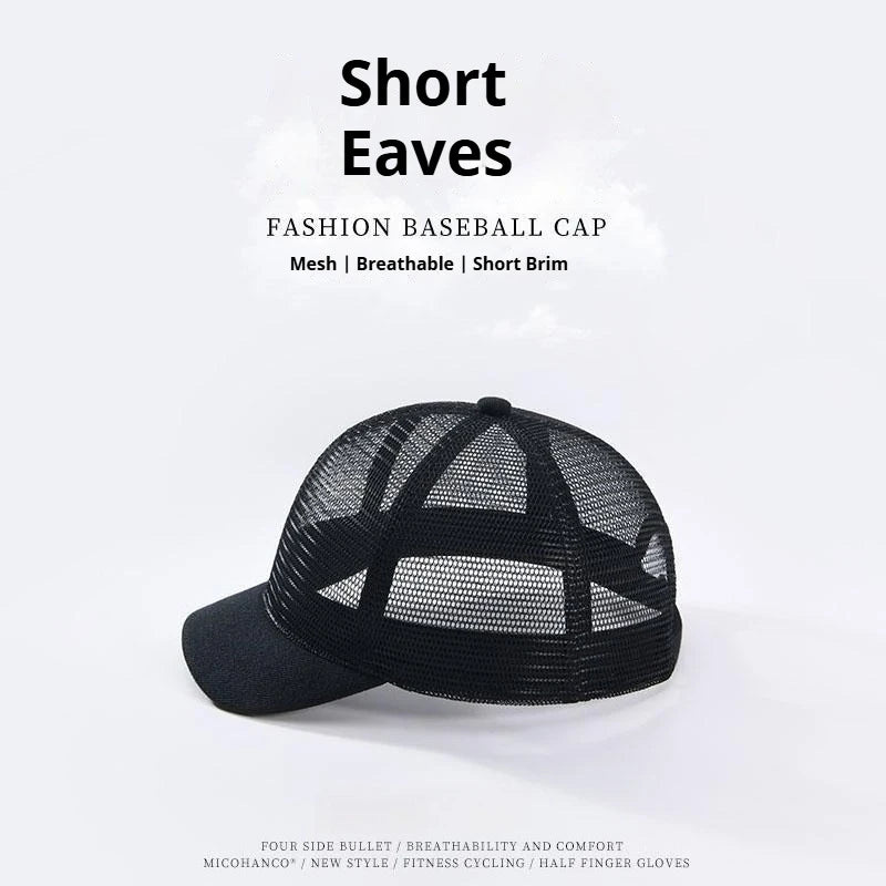 1pc Quick Dry Openwork Sunscreen Baseball Hats for Women