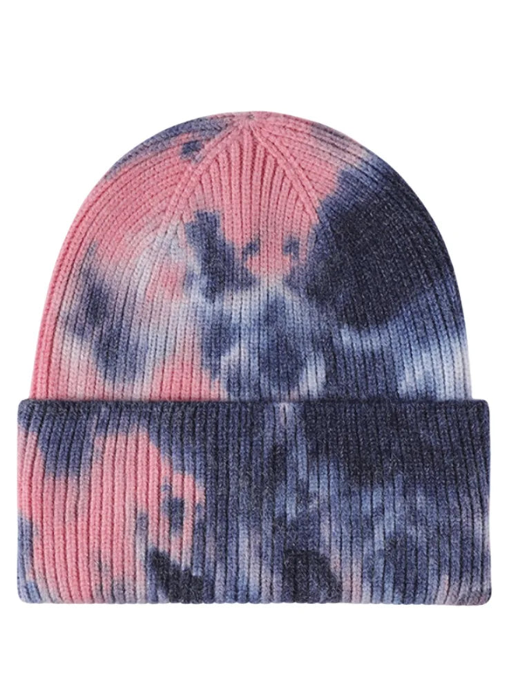 Tie Dye Keep Warm Outdoor Skullies Beanies Hip Hop Unisex
