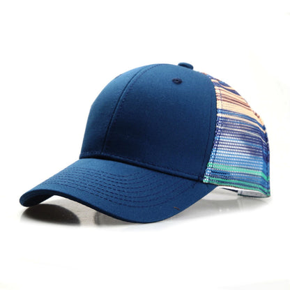 Unisex Mesh Cap Casual Color Cotton Baseball Cap For Women Men