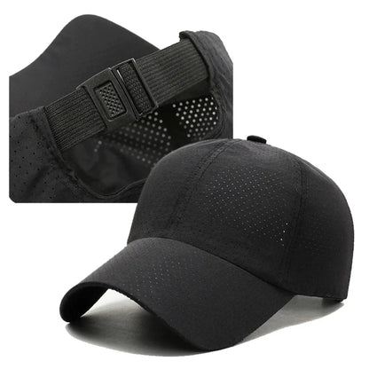 Mesh Quick Dry Cap Men Running Sports Baseball Cap Women