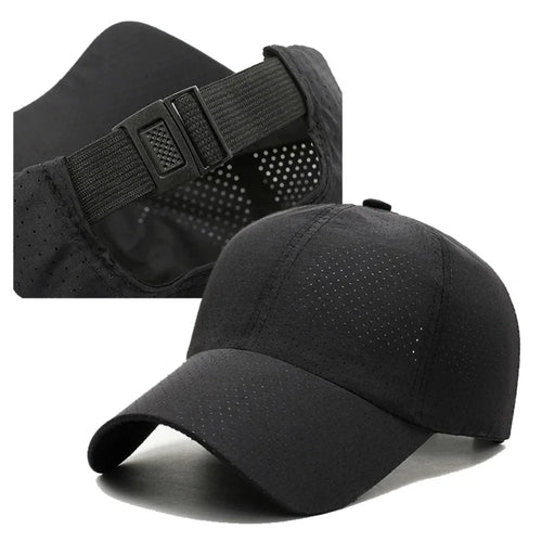 Mesh Quick Dry Cap Men Running Sports Baseball Cap Women