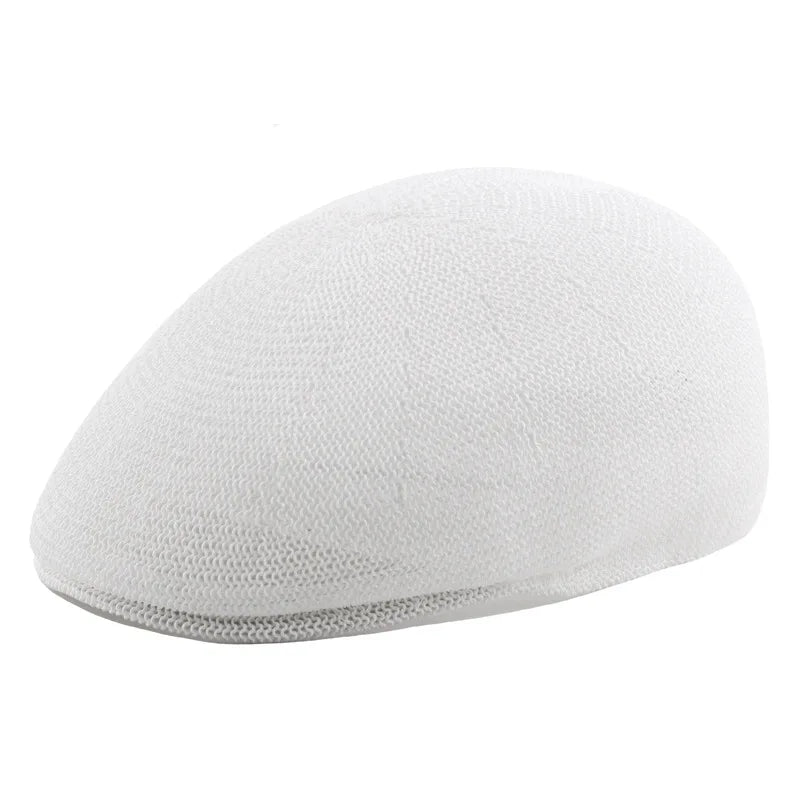 Summer Straw Hat Men Berets Fashion Newsboy Cap