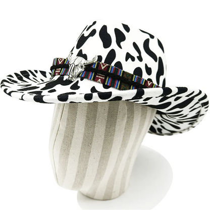 White Cowboy Hat New Jazz Top Cowboy Head Accessories Cowboy Hat