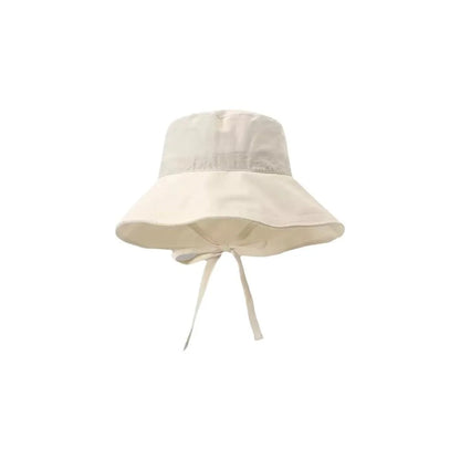 Simple Solid Color Sunscreen Bucket Hat