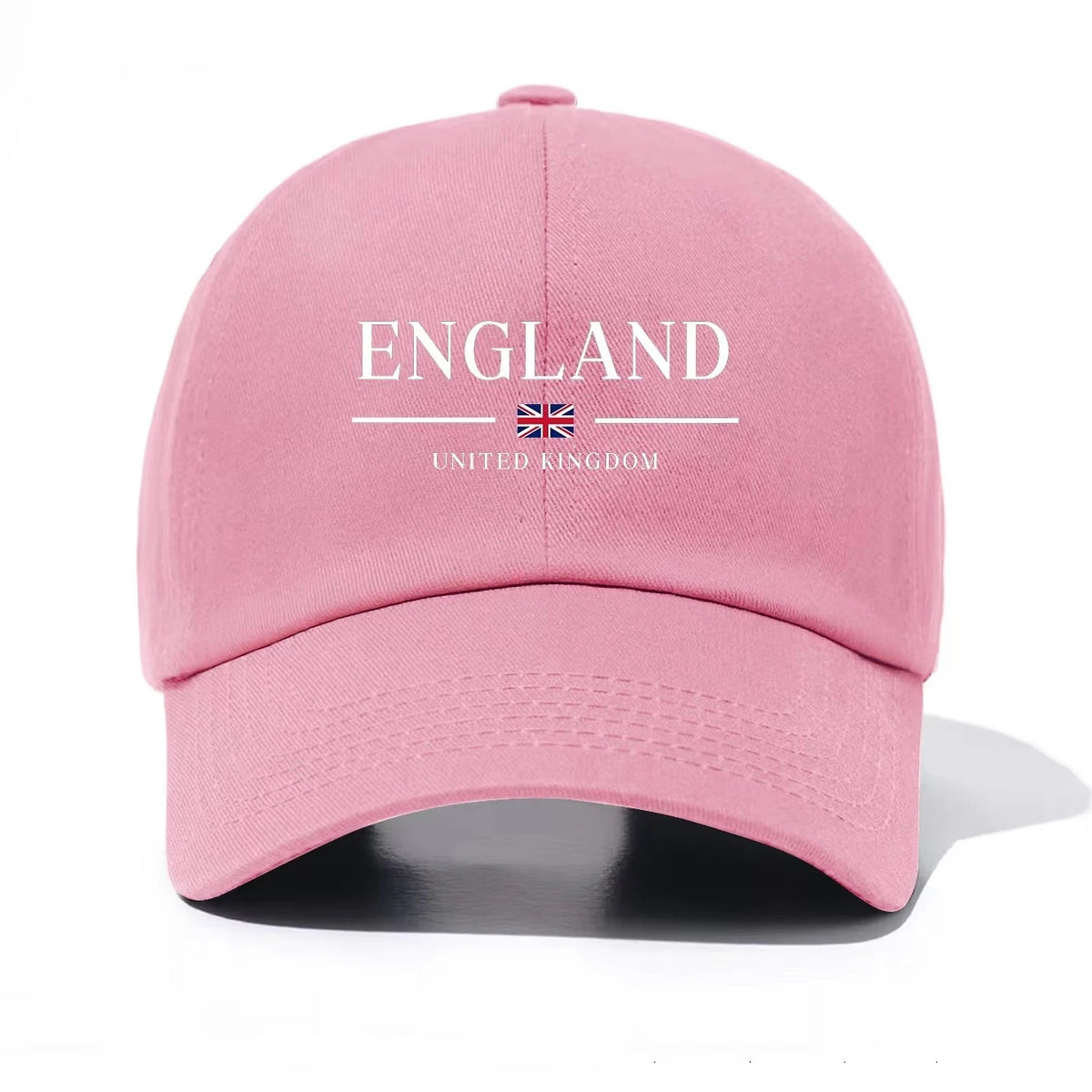 Fashion Casual England Print Baseball Cap Adult Child Minimalist Retro Style Casual Soft Adjustable Perfect As Gift Baseball Cap