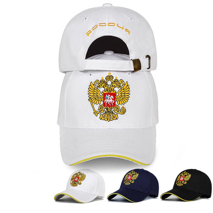 Unisex Russia Embroidery Baseball Caps Spring and Autumn