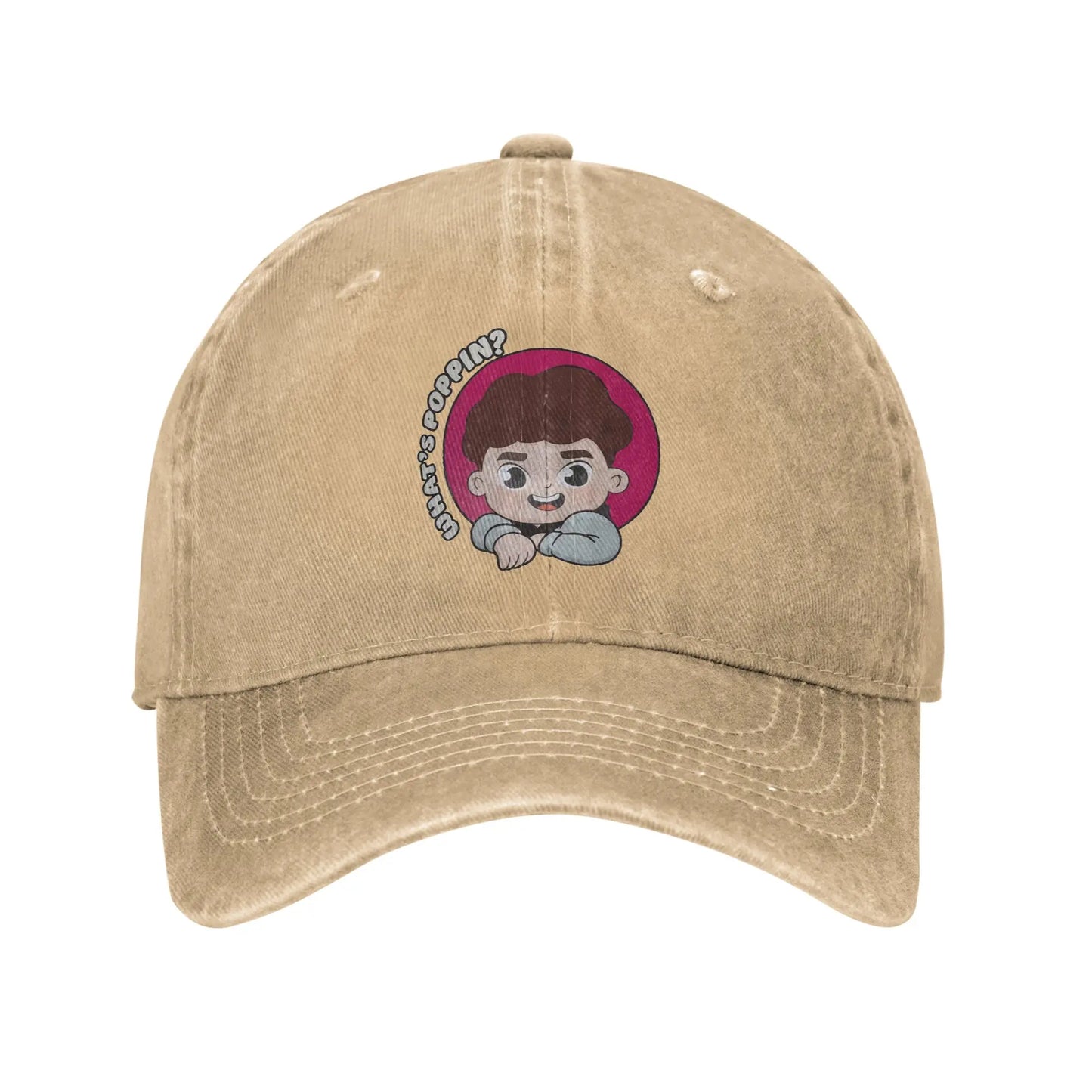 Denim Fabric Cap Casual Baseball Caps Adjustable Hat