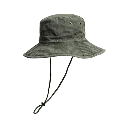 Japanese Outdoor Western Cowboy Bucket Hats Men's
