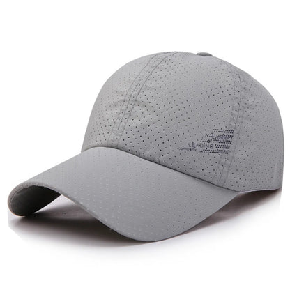 Summer Outdoor Sun Hats Quick Dry Women Men Golf Fishing  Adjustable Unisex Baseball Cap