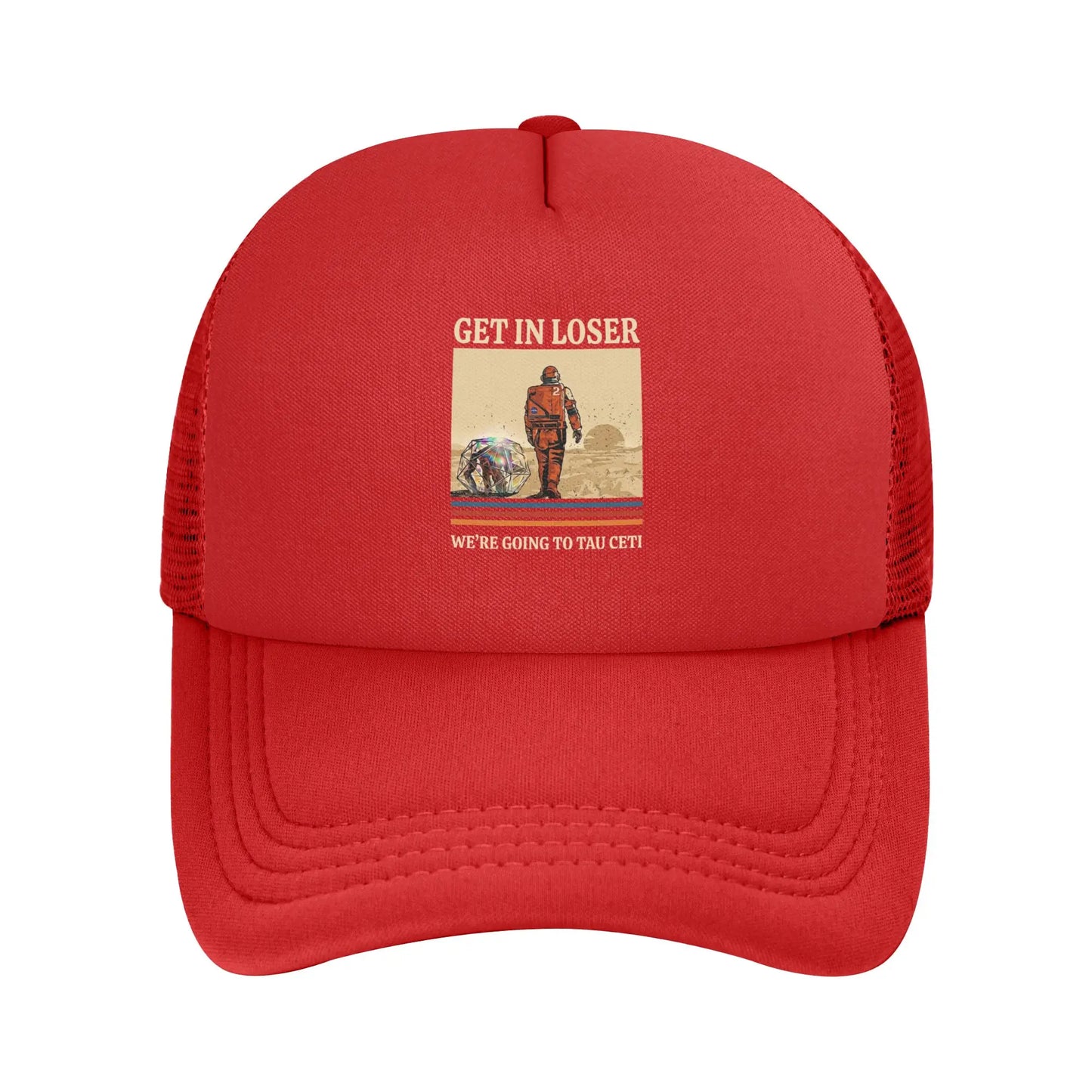 Unisex Grace Project Hail Mary Trucker Caps Fashion Mesh Baseball Cap