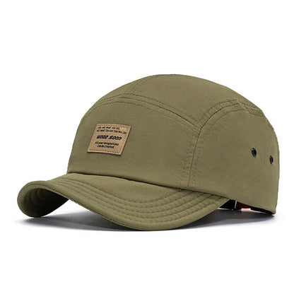New Japanese Quick Drying Letter Baseball Cap For Men