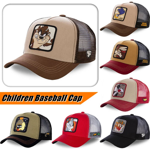 Cute Anime Pattern Baseball Cap Embroidered Baseball Hat Adjustable Hip Hop Outdoor Sun Protection Hat Gifts