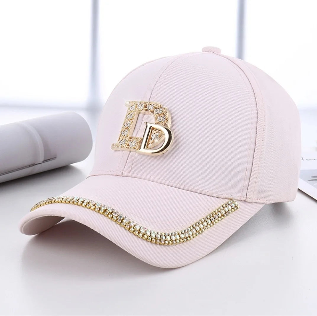 2026 Fashion Diamond D Letter Baseball Cap