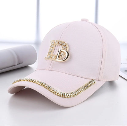 2026 Fashion Diamond D Letter Baseball Cap