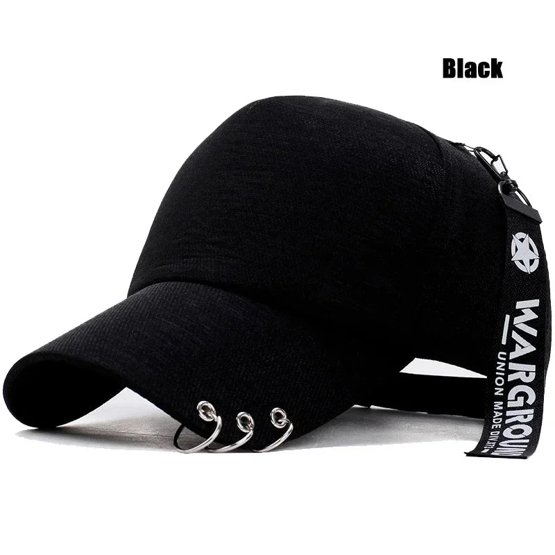 Classic Brim Design Metal Personalized Baseball Cap