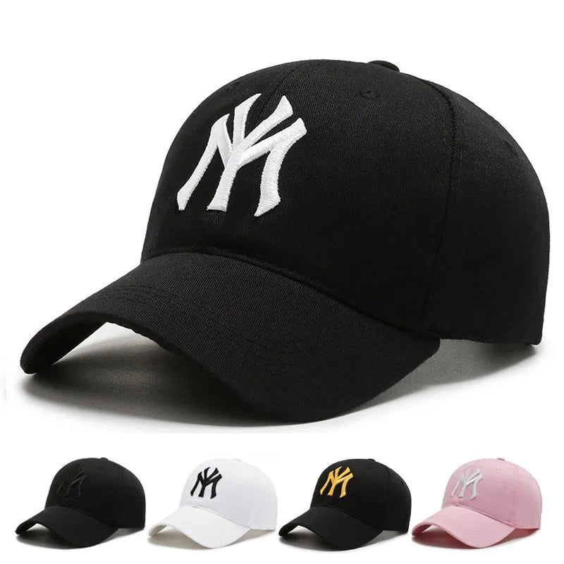 Embroidered Letter Hat Korean Version Versatile Fashion Hard Top Three Dimensional Hat