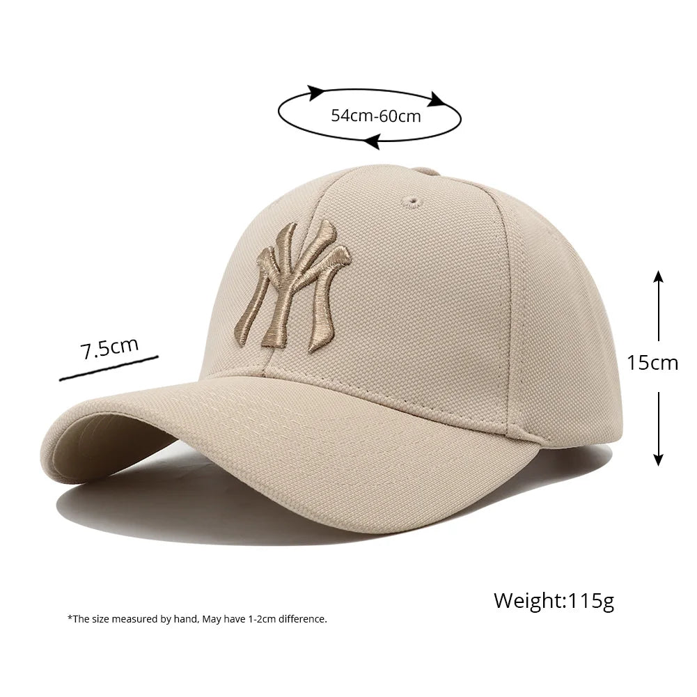 Fashion Letter Embroidery Baseball Cap Snapback Female Male