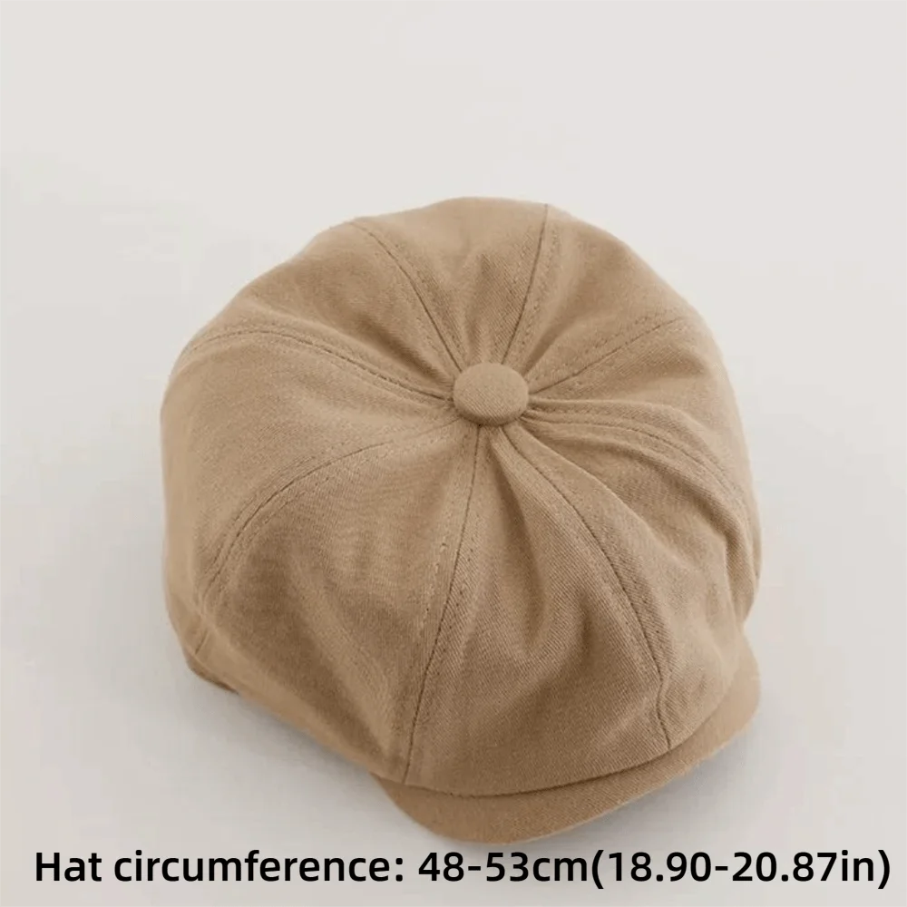 Fashion Solid Color Newsboy Hat