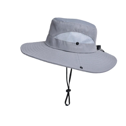 Outdoor Fishing Mountaineering Fisherman Hat Breathable Large Brim Sun Hat