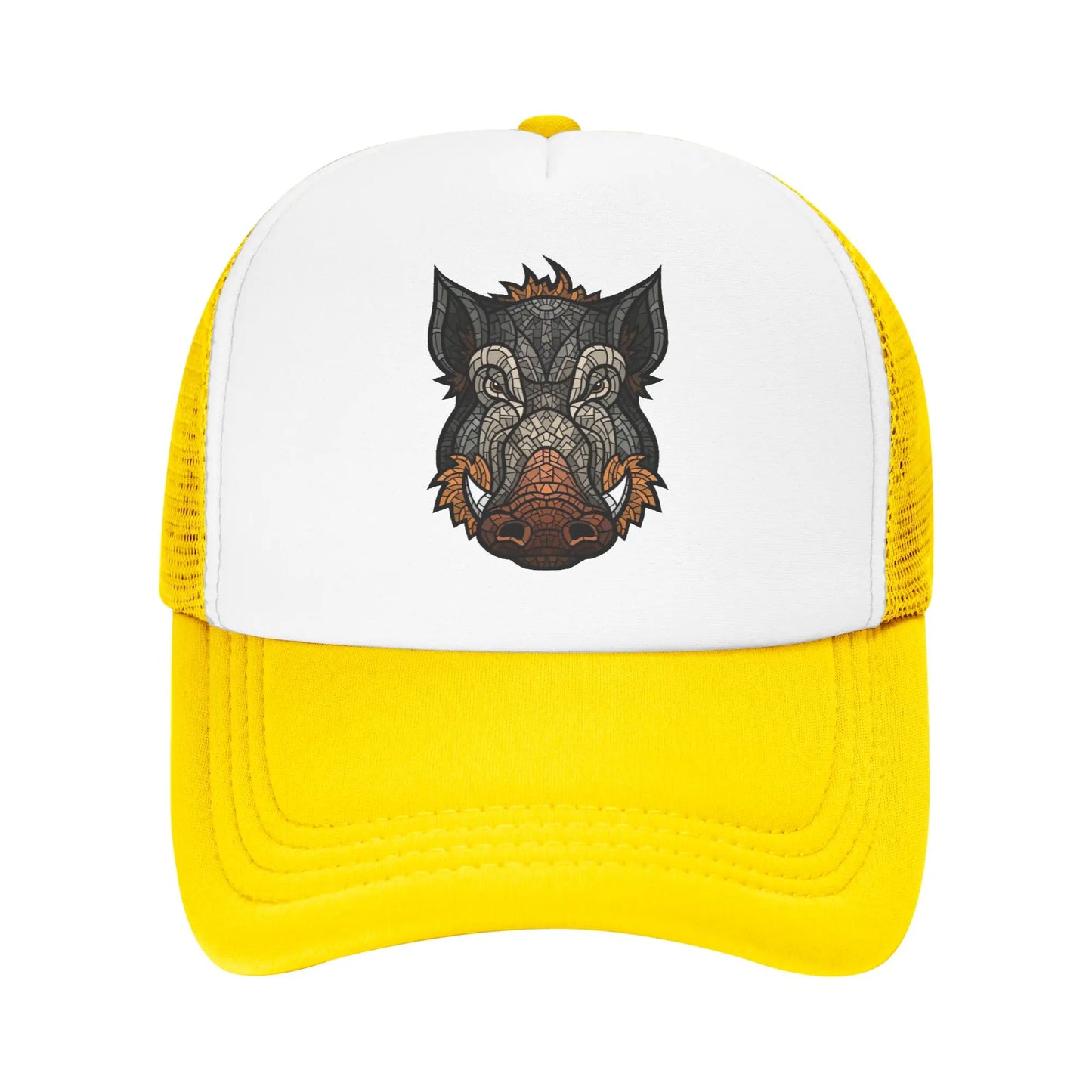 Custom Wild Boar Feral Pig Baseball Cap Hip Hop
