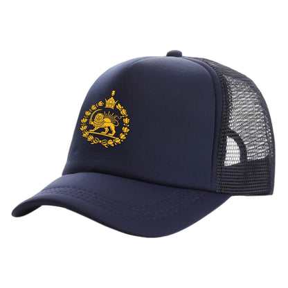 Men Iran Naval Flag 1933-1980 Hat Baseball Cap