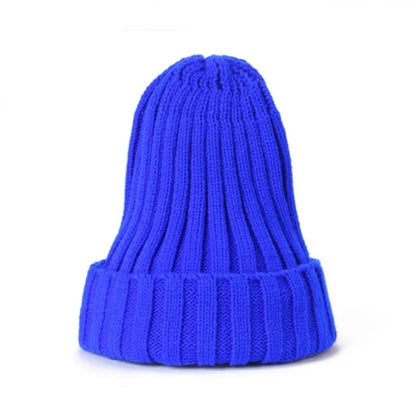 New Beanies Women Solid Knitted Warm Soft Trendy Hats