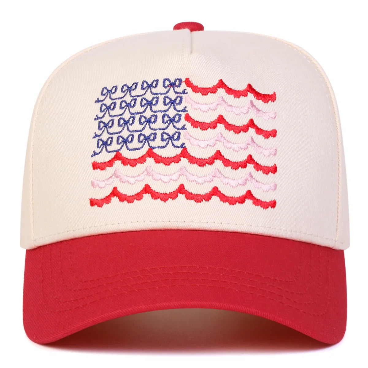 Unisex American Flag Embroidery Baseball Caps Spring Autumn