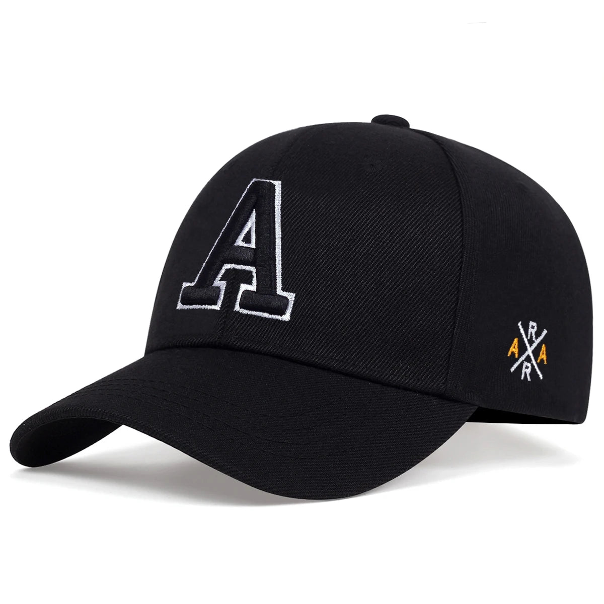 Summer Fashion Men Baseball Cap Letter A Embroidery  Hat Cotton