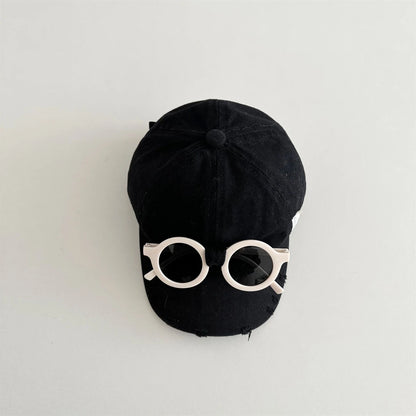 2026 New Spring Kids Baseball Cap Minimalist 3 Colors Children Peaked Cap