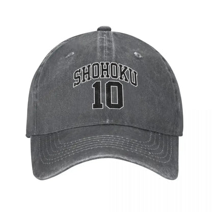 Retro Shohoku Slam Dunk Anime Cartoon Baseball Caps Men Women