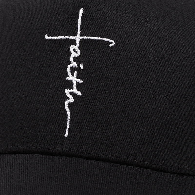 Cross Personalized Embroidery baseball cap  Hip Hop Outdoors Mesh Cap